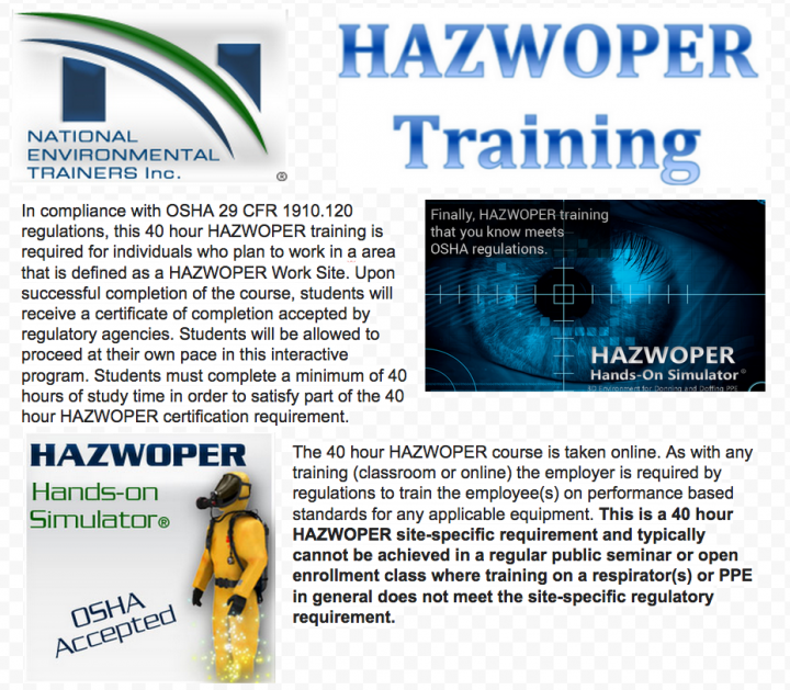 Hazwoper Training