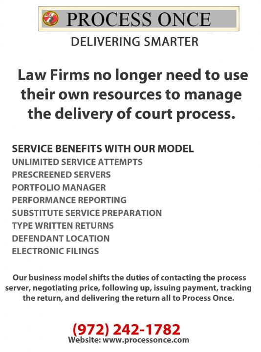 Certified Process Servers Dallas