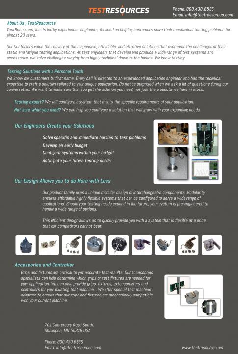 Houston Tensile Testing Equipment